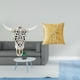 thumbnail image 2 of Escultura de pared de calavera,Estatua de resina con cabeza de vaca para decoración de pared y hogar,Adornos de diseño de patrón de decoración de pared de cabeza de vaca,Funda de, 2 of 8
