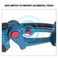 thumbnail image 4 of Cordless Hedge Trimmer, 2 in 1 Grass Shears & Shrubbery Trimmer with 2 PCS Rechargeable Battery, Electric Grass Trimmer Hedge Shears / Grass Cutter for Yard Garden Lawn, 4 of 7