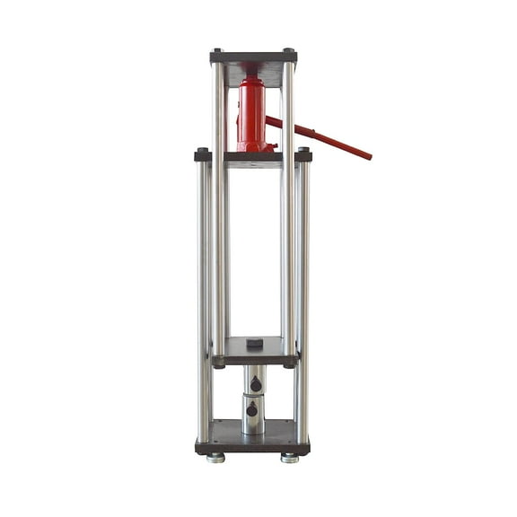 5T Manual Hydraulic Tension Compression Test Stand Hydraulic Model Jack Test Frame