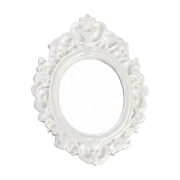 Photo Frames Vintage Mini Embossed Picture Frame for Wall Decor and Dollhouse Ornaments, Antique Style Border for Photography Props and Home Decor A212 Multicolor