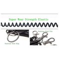 thumbnail image 5 of 6-pack Colorful Flexible Theftproof Spring Coil Cord Stretch Tether Ring With Clip-color Random-1374, 5 of 5