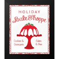 thumbnail image 2 of Grove, Beth 12x14 Black Modern Framed Museum Art Print Titled - Chalkboard Christmas Signs II on White, 2 of 5