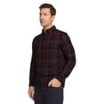 thumbnail image 5 of Chaps Men's & Big Men's Double Faced Long Sleeve Button Down Holiday Plaid Shirt, 5 of 6