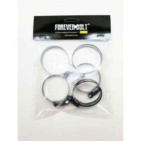 

Foreverbolt 4000268 1-0.31 in. to 2.25 in. SAE 28 Black Hose Clamp Stainless Steel Band