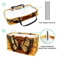 thumbnail image 4 of Butterfly Large Capacity Reusable Oxford Cloth Decorative Box Shopping Bag Collapsible Bucket, 4 of 7