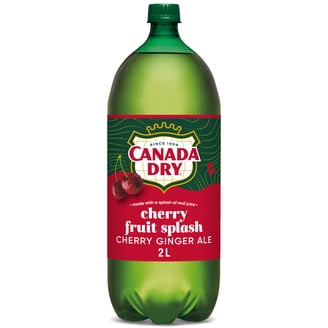Canada Dry Cranberry Ginger Ale, 2L Bottle, Carbonated Soda