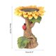 thumbnail image 5 of Billuyoard Alimentador de pájaros de resina para baño, resistente al desgaste, apariencia exquisita, adorno de jardín, decoración de patio, Juguetes para pájaros, 5 of 6