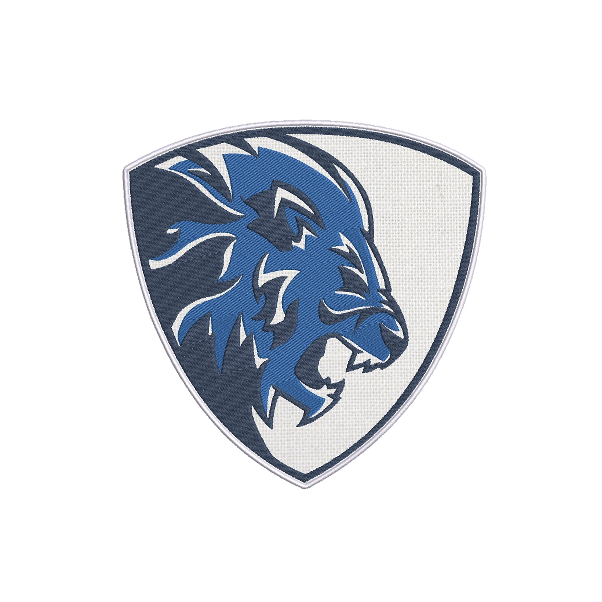 New Fishing D Logo Patch Emblem Clothes Cap Badge 