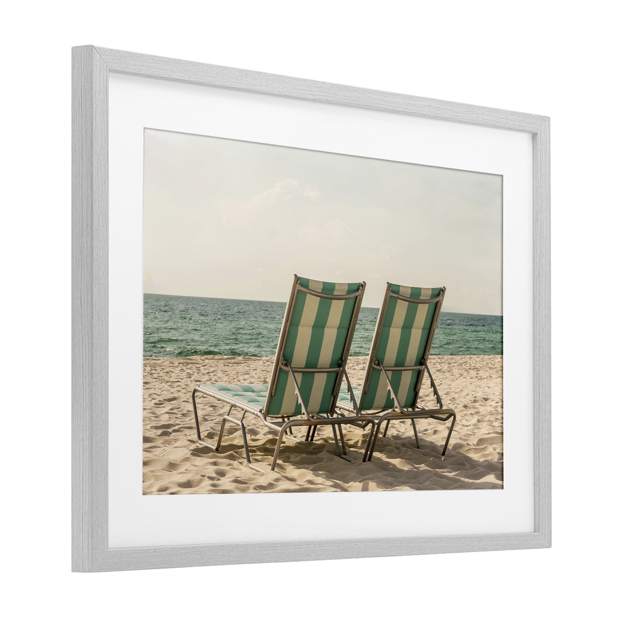 Stupell Industries Invitation To Relaxation Gray Framed Print Under Glass, design by Elena Chukhlebova