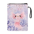 thumbnail image 2 of HELLHERO Book Cover Sleeve Book Organzier Holder Polyester Fabric Waterproof Zipper Bag with Handle for Office for Book Carrying Case, 2 of 8