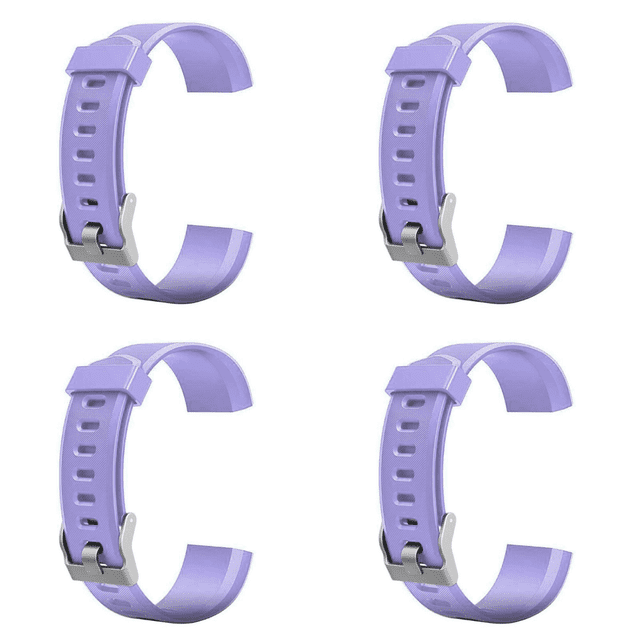 Correa Muñeca Silicona para Reloj ID115Plus HR () Repuesto 20 Mm Color Morado