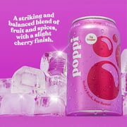 poppi Doc Pop Prebiotic Soda, 12 fl oz, 4 Pack Cans