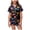 Gsleepwear174-Dark Purple, variant on UAYOTSE Silky Button‑Up Satin Pajama for Kids Girls, Collared Short Sleeve Top plus Matching Shorts, Relaxed‑Fit Indoor Loungewear Outfit Size 12-13 Years