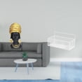 thumbnail image 2 of Escultura De Resina De Mujer Africana, Centro De Mesa Con Cestas De Alambre De Metal Flotantes Para La Entrada Del Hogar, Cocina, Baño, Sala De Estar, Organizador De Decoración., 2 of 8