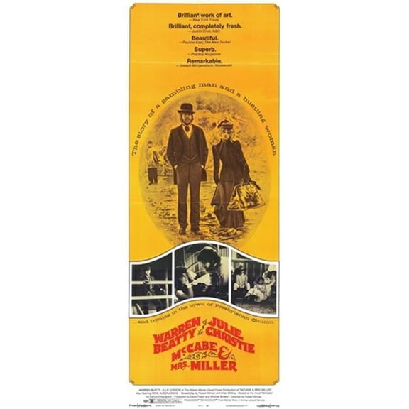 Pop Culture Graphics MOV254718 McCabe & Mrs. Miller Movie Poster, 11 x 17