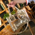 thumbnail image 2 of AMERTEER Sac à Bandoulière en PVC Sac à Main pour Femmes Mode Jelly Transparent Plage Magasinage, 2 of 7