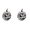Silver*2, variant on Generic Shining Glass Mosaic Disco Pumpkin Halloween Centerpiece Figurine