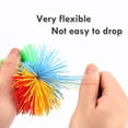 thumbnail image 4 of 10 Pcs Anti Stress Silicone Stringy Balls Bouncing Fidgets Stress Relief Sensory Fluffy Ball For Kids Adults, 4 of 7