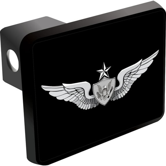 U.S. Army Senior Aircrew Wings Trailer Hitch Cover