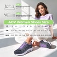 thumbnail image 7 of AOV Women's Wide Arch Support Walking Shoes Wide Width Tennis Shoes Plantar Fasciitis Fashion Sneakers for All Day Comfort, US Size 11, 7 of 7