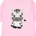 thumbnail image 4 of Inktastic Cute Zebra, Safari Animals, Jungle Animals, Wild Animals Boys or Girls Long Sleeve Toddler T-Shirt, 4 of 5