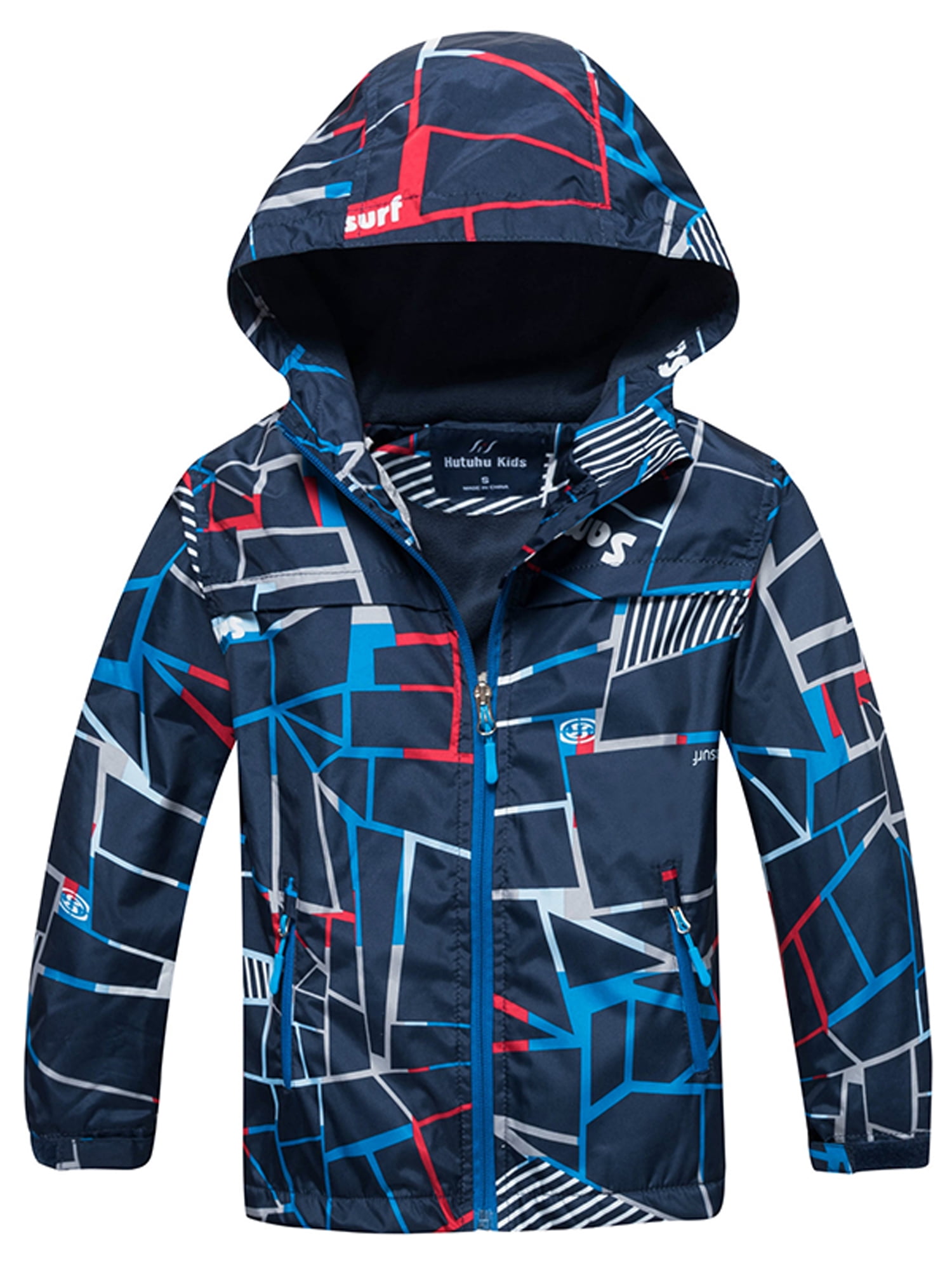 boys waterproof hoodie