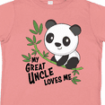 thumbnail image 4 of Inktastic My Great Uncle Loves Me- cute panda Boys or Girls Toddler T-Shirt, 4 of 5