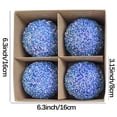 thumbnail image 3 of Ganfancp 4Pcs Árbol de Navidad 8Cm Bola Adorno Colgante Fiesta En Casa Decoración Ofertas de La Semana 1 Caja de Bolas de Navidad (4), 3 of 3