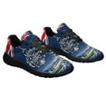 thumbnail image 6 of ChriStas Kiwi Birds Silver Fern New Zealand Shoes Sneakers Black Size 9, 6 of 7