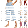 thumbnail image 3 of Womens Cotton Linen Pants Petite 2026 Summer Lightweight High Waist Straight Leg Solid Trousers, 3 of 6