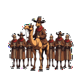 thumbnail image 6 of ANGFENG Multicolor Vinyl Camel Stickers Waterproof Vintage Detective for Notebooks Laptops Suitcases, 6 of 8