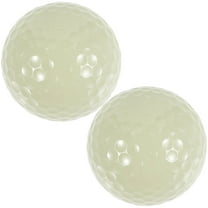 Worgeous 2pcs Night Sports Golf Balls Glow Golf Balls Reusable Small Rubber For Night Play Bright Fun Golfing Ball For Adult For Night Practice