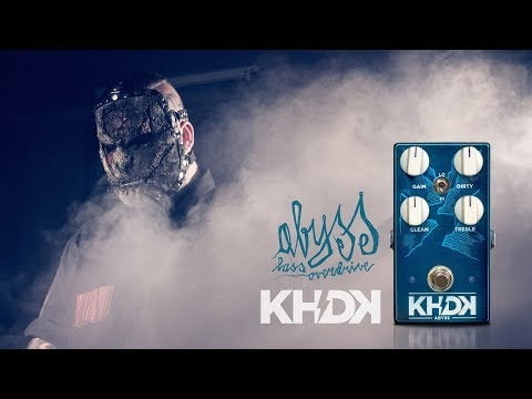 KHDK Electronics Abyss Bass Overdrive Bass Effects Pedal
