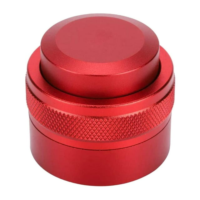 Distribuidor inoxidable de 51 mm y cocina en polvo Espresso rojo Gloria sabotaje de café