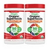 Orgain Organic Superfoods + IMMUNITY UP! Super Nutrition Powder, Honeycrisp Apple, 13.3 oz (2 Pack)