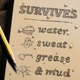 thumbnail image 2 of Rite sous la Pluie RR 57R Recharge Stylo Toutes Saisons - Rouge, 2 of 4