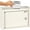 White, variant on Adir Suggestion Box with Slot and Lock - Drop Box with Lock, Cash Dropbox - 9.8x7.5x3.4 In. Metal Deposit Box in Black