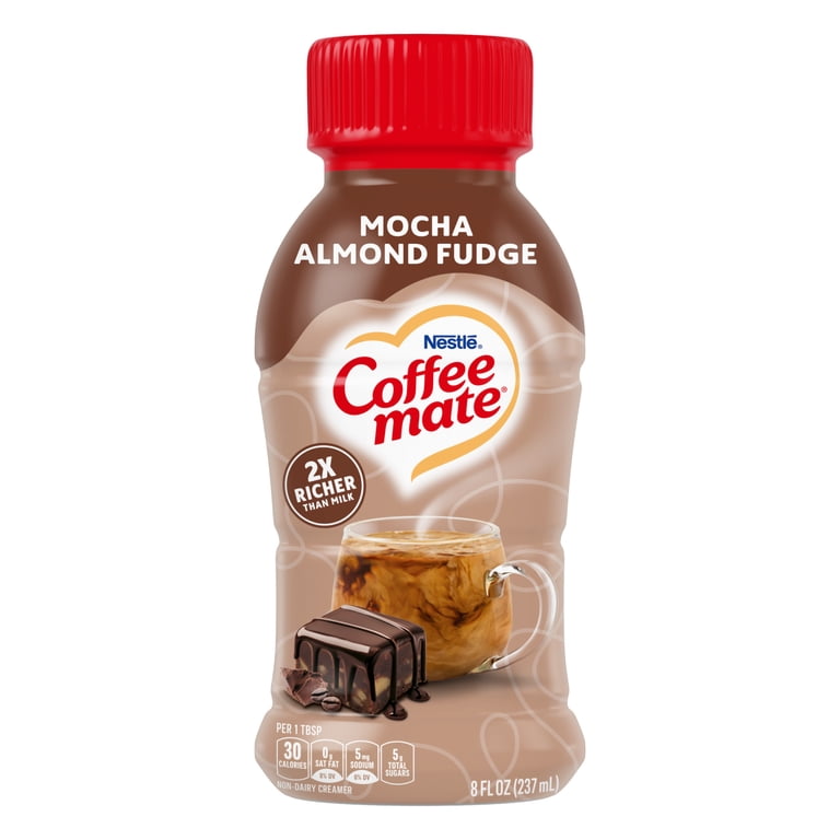 Coffee mate Mocha Almond Fudge Flavored Coffee Creamer, Non Dairy