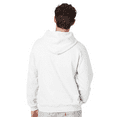 thumbnail image 4 of Hanes Mens Ultimate Cotton Hooded Sweatshirt Heavyweight Fleece Lined Hood Pullover Hoodie -WD17 (White XL), 4 of 5