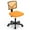 Orange, variant on CONCETTA Mesh Task Chair with Padded Seat for Home Office, Orange