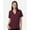 Burgundy, variant on CORE365 CE106W Women's Resolve CVC Performance Pique Polo-Classic Navy-XL