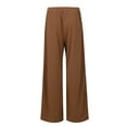 thumbnail image 4 of Lovzfmll Women's Wide Leg Pants, Versatile Fashion Casual Pants Palazzo Trousers, Comfort Soft Fall Fashion Outfits 2025, 4 of 9