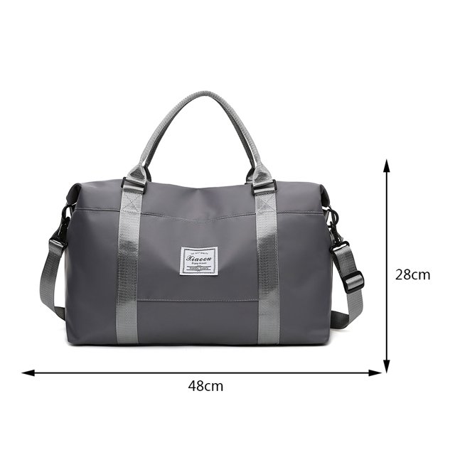 Bolsa De Viaje Bolsa de lona unisex a la moda con cremallera informal para viajes para hombres y mujeres Likrtyny Para Estrenar