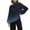 Dark Blue1, variant on Breezora Womens Mock Neck Thermolite Pullover Winter Soft Brushed Inside Casual Crew Long Sleeve Lounge Top XL Size Purple