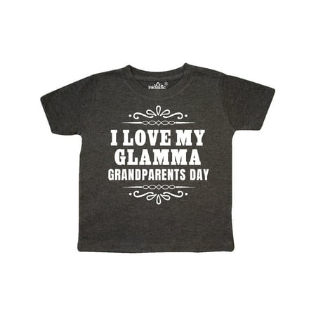 

Inktastic Grandparents Day I Love My Glamma Gift Toddler Boy or Toddler Girl T-Shirt
