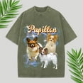 thumbnail image 2 of 89Bloom Bernese Mountain Washed T-Shirt, Dog Breed Vintage Tee for Women Mom Lady Grandma, Cute Threaded Dog Washed Shirt, 2 of 7
