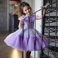thumbnail image 2 of Vestido de lentejuelas para niñas Vestidos de princesa Vestido de tutú de encaje para niños-n, 2 of 5