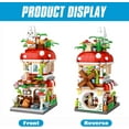 thumbnail image 2 of SKQIT Mini City Shop Street View Building Blocks Model Set,Simulation Architecture Collection Particle Construction Building Bricks Toy,Home Decoration, 2 of 7