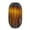 Amber + Glass-6, variant on D6x11" Textured Cylindrical Glass Vase with Amber Finish