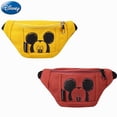thumbnail image 2 of Riñonera de Mickey Mouse de Disney, riñonera de dibujos animados de Anime para niños y niñas, bolso de hombro de lona informal a la moda, riñonera para hombre Gao Jinjia LED, 2 of 2